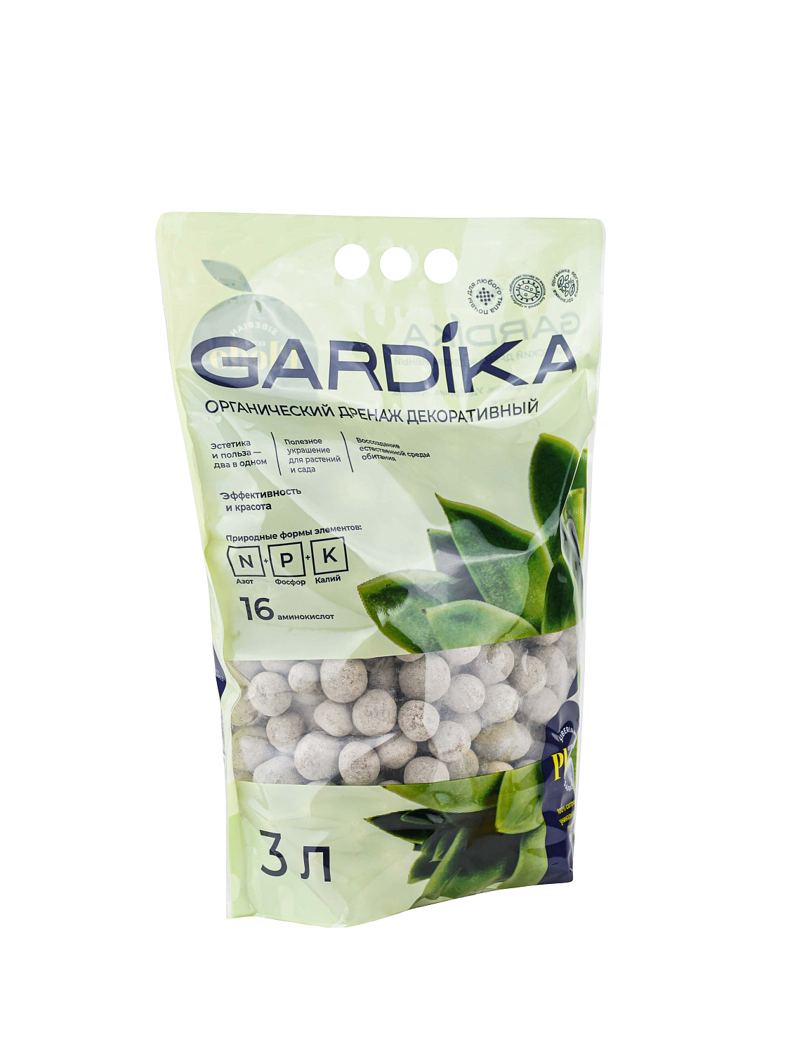 Органический дренаж декоративный
